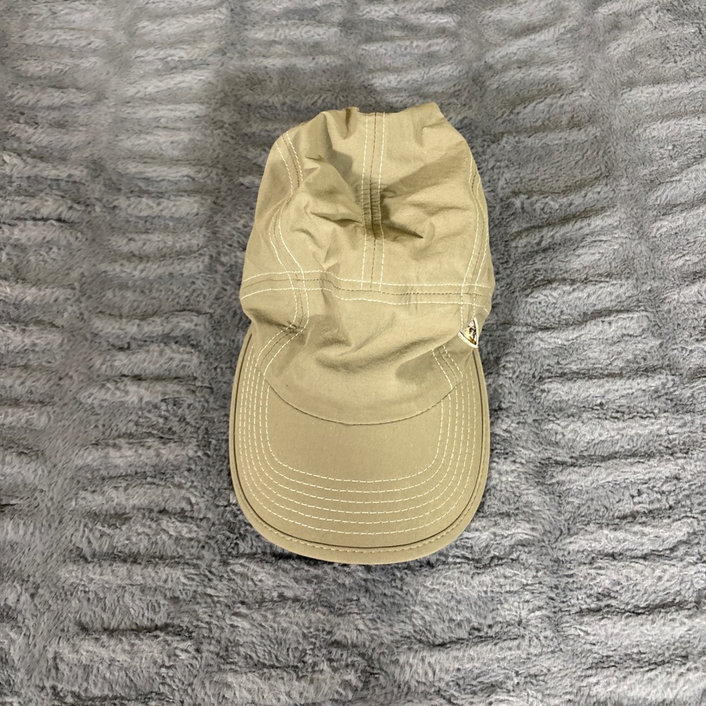 KUHL Tufflex Renegade 5 Panel Hat Khaki Tan Adjustable Outdoor Hiking Cap